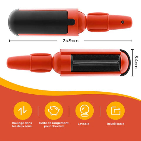 pet hair remover,
electrostatic lint brush,
reusable lint remover,
dual-sided pet brush,
clothes lint cleaner,
sofa pet hair remover,
car seat lint brush,
eco-friendly grooming tool,
self-cleaning lint brush,
portable pet hair tool,