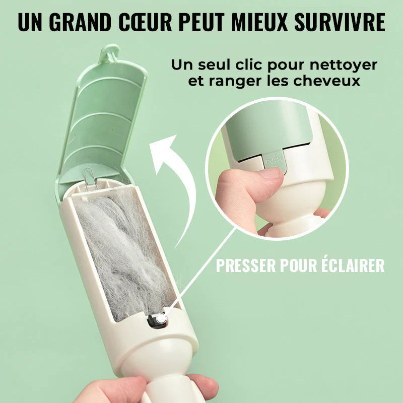 pet hair remover,
electrostatic lint brush,
reusable lint remover,
dual-sided pet brush,
clothes lint cleaner,
sofa pet hair remover,
car seat lint brush,
eco-friendly grooming tool,
self-cleaning lint brush,
portable pet hair tool