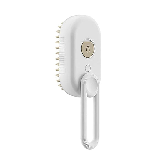 pet grooming,
steam brush,
deshedding tool,
massage brush,
detangling comb,
rechargeable pet brush,
USB pet grooming,
low‑temp steam,
cat dog brush,
tangle remover